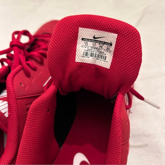 Nike Baseball Cleats Vapor Keystone Men's Size 12 Brand New Red & White - Picture 3 of 8